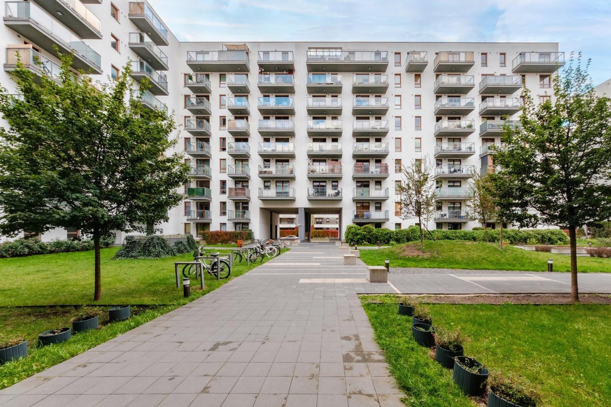 Studio Wola Apartament Kasprzaka - Wifi + Smart Tv Varsó Kültér fotó